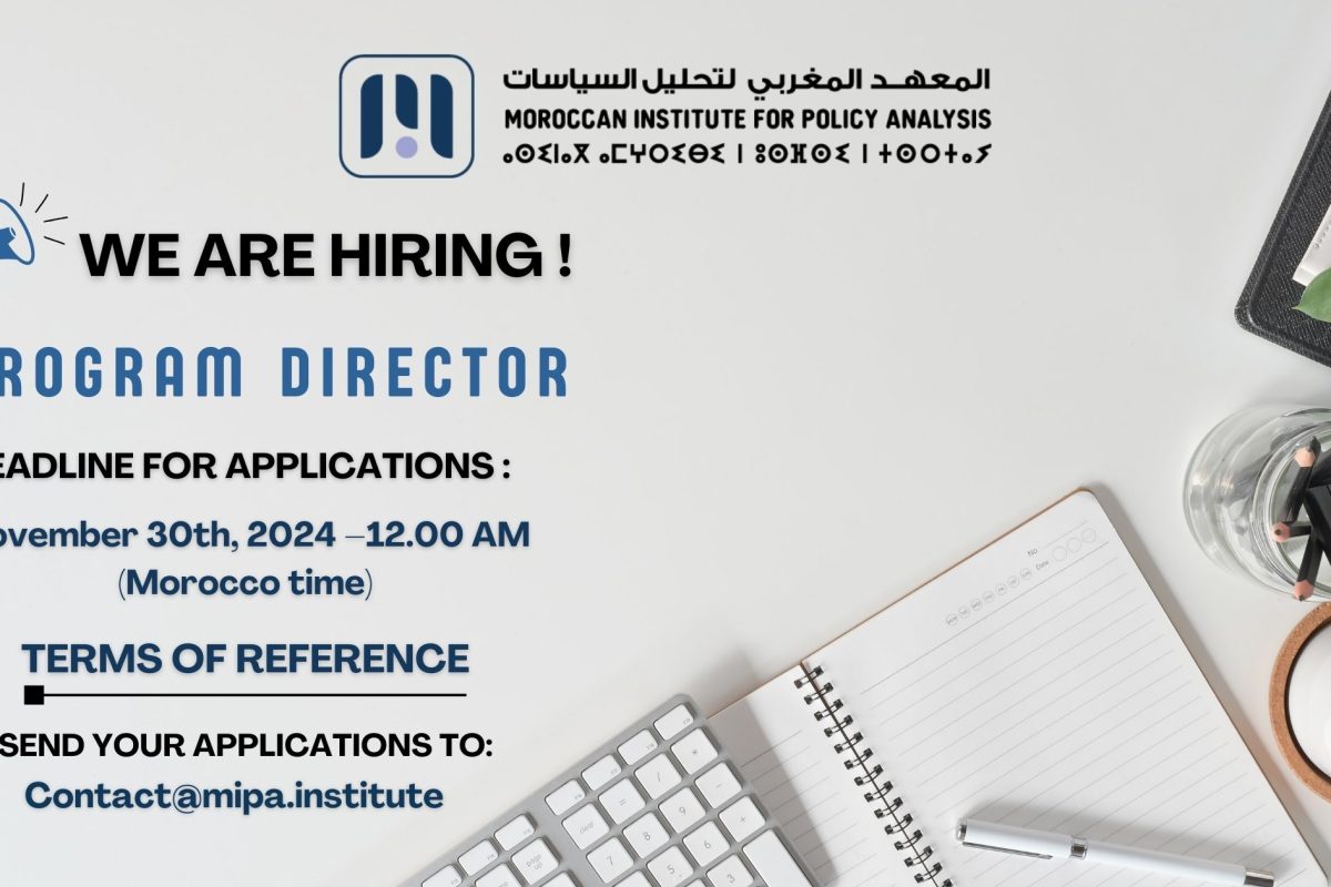 MIPA is seeking candidates for the position of Program director