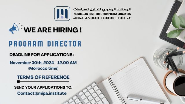 MIPA is seeking candidates for the position of Program director