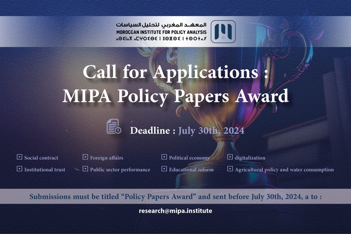 Call for Applications: MIPA Policy Papers Award