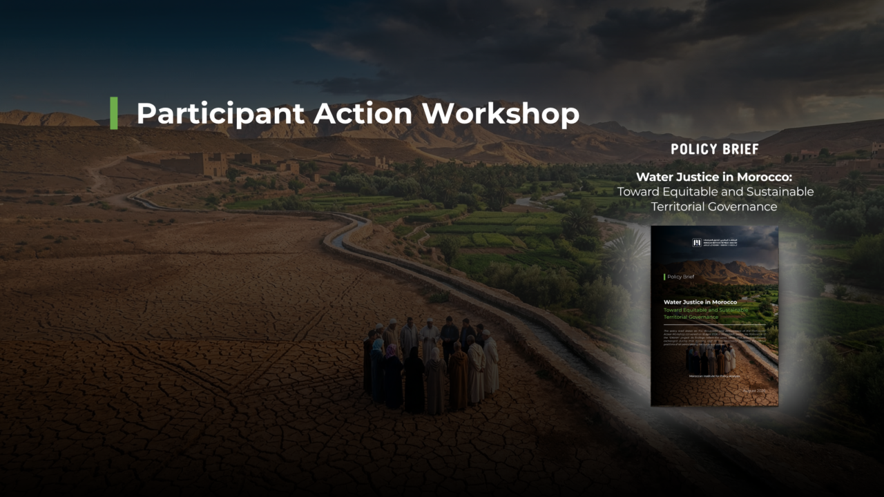 Water Justice in Morocco: A Participatory Workshop Toward Equitable and Sustainable Territorial Governance